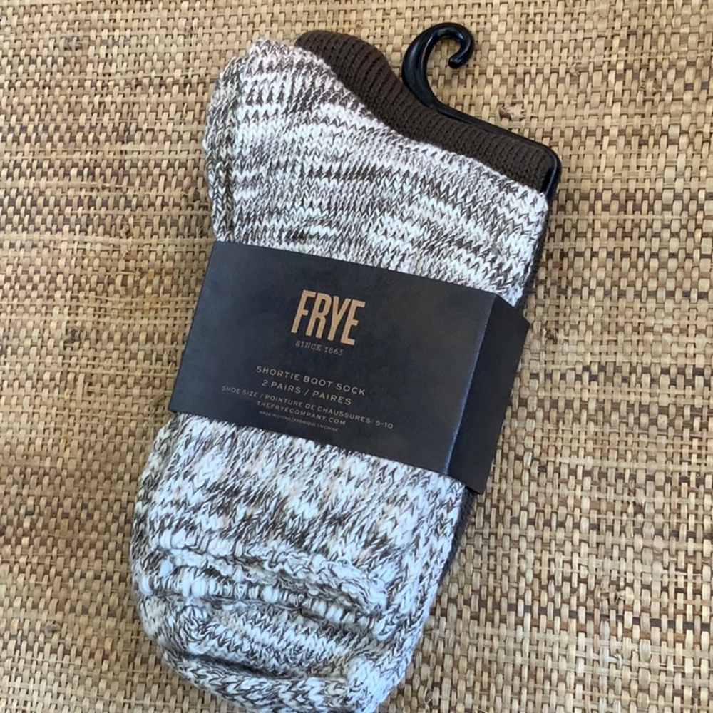 💖🌸2 PAIRS COTTON Frye shortie Boot Socks